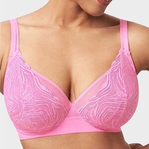 NWT LACE MESH FULL-COVERAGE UNDERWIRE BRA 36C H14